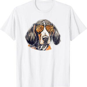 Tennessee Dog Lovers Coonhound Pride Southern Pet Owner Graphic T-Shirt 166